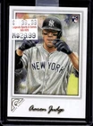 2017 Topps Gallery Aaron Judge RC Rookie #117 Yankees