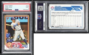 2023 Topps Series 2 Gold /2023 Josh Jung #529 PSA 9 MINT Rookie RC