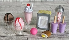 Our Generation 18" Doll American Girl Sz Play Food Ice Cream Sundae Popsicle