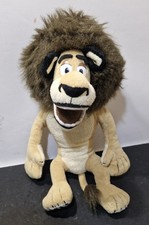 Madagascar Alex The Lion Plush Soft Cuddly Toy 15”  Dream Works Vintage 2004