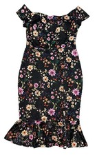 Guess Lace Maxi Dress Lined Padded Cups Size 12