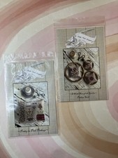 Lot of 2 Patterns: Stacy Nash Designs Cross S...
