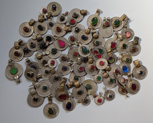 Wholesale Tribal Coins Assortment Well-Worn Jewelry Findings 1 POUND (21385)