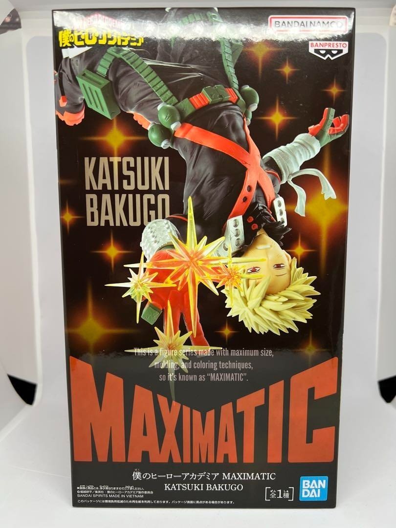 KATSUKI BAKUGO MAXIMATIC 4個セット My Hero Academia MAXIMATIC Katsuki Bakugo Figure Japan Anime