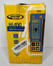 Spectra Precision HL450 Laser Receiver Detector Digital Readout Construction ...