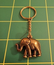 Elephant Charm Pendant Keychain Key Chain
