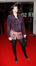 Model Jasmine Guinness at UK premiere of shine a Light at the Odeo- Old Photo