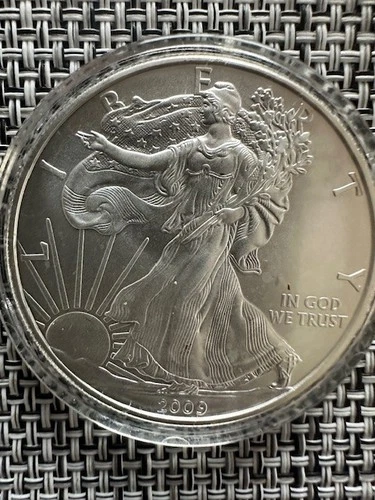 2009 American Silver Eagle 1 oz .999 Fine Silver BU Brilliant Uncirculated