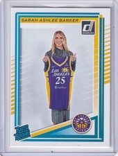 2025 Panini Donruss WNBA - Rated Rookie Sarah Ashley Barker #100 (RC)