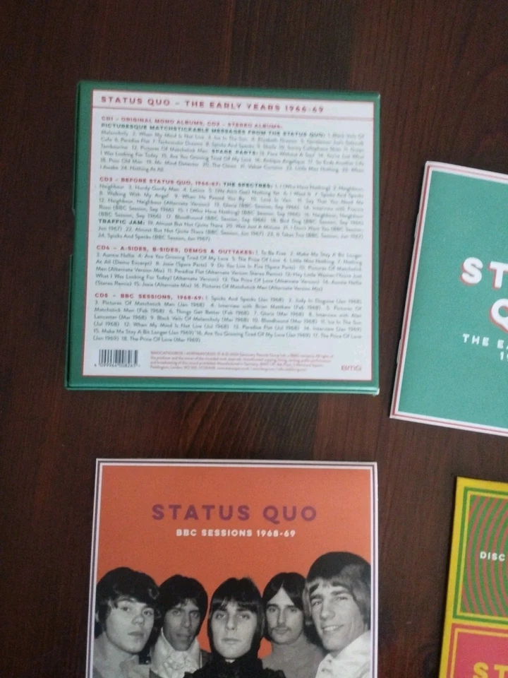 Status Quo - The Early Years 1966-69 - 5 CD Box Set - Immagine 2 di 4