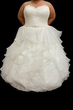 White Lace Floral Dress Elegant