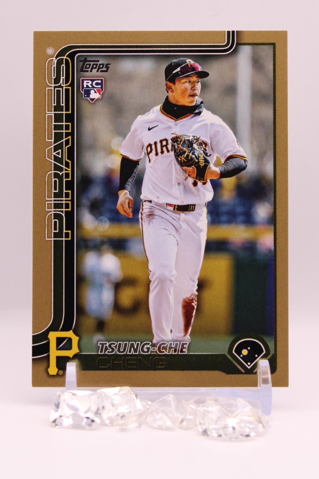 2025 Topps Update Series - Tsung-Che Cheng #US72 Gold /2025 (RC)