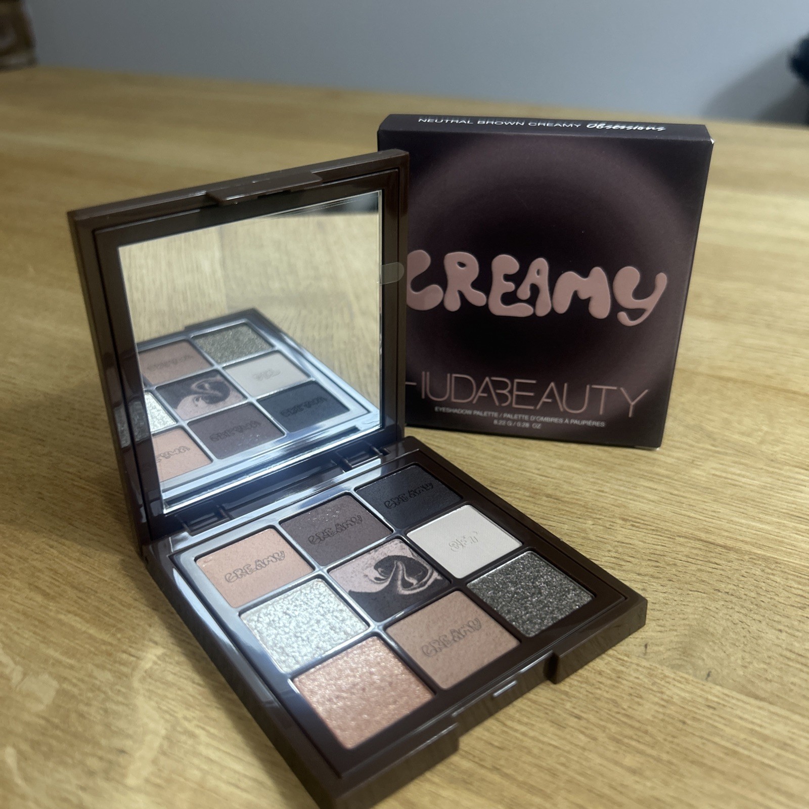 Huda Beauty Creamy Obsessions Neutral Brown Eyeshadow Palette HUDA Beauty Makeup