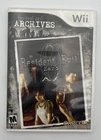 Resident Evil Zero Archives Wii Video Game Survival Horror Capcom CIB Complete