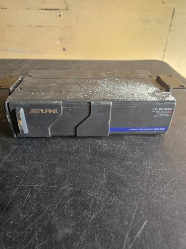 Alpine CD Shuttle 6 Disc Changer CHM-5601 Car Audio Player Vintage 90s Untested