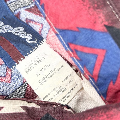 Wrangler Western Shirt Mens XL Aztec Southwestern Print Long Sleeve Pearl Snap - Picture 3 of 11