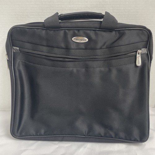 Samsonite Lap Top Bag Black 14.5x12 Nylon - 第 1/5 張圖片