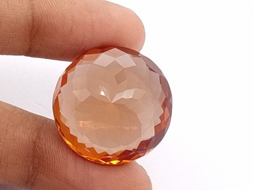 Lab Created Certified 35.50 Ct Round Cut Multi Color Alexandrite Gemstone - Picture 6 of 6