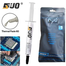 6G High Performance Silver Thermal Grease CPU Heatsink Compound Paste Syringe