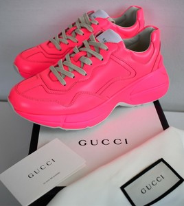 hot pink gucci sneakers