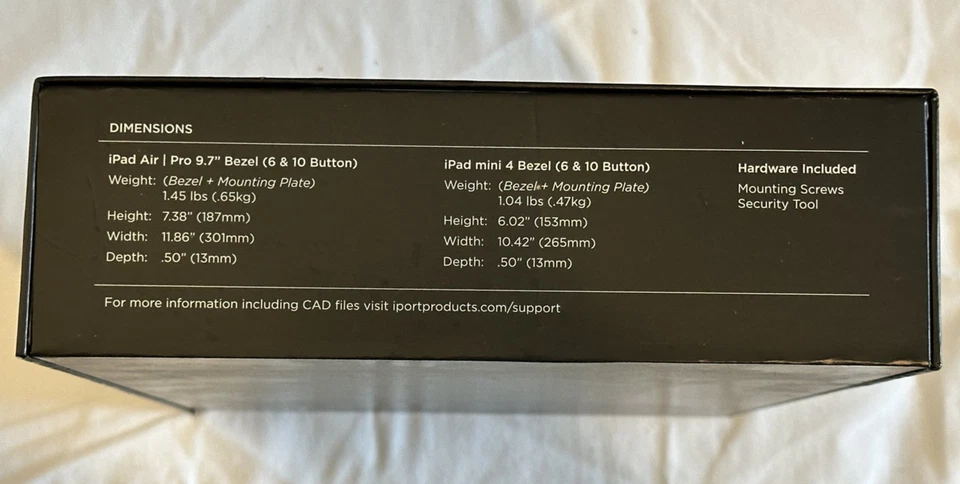 iPort Surface Mount iPad mount and IP keypad For Apple iPad Air/Pro 9.7"/mini 4 - Image 2 of 3