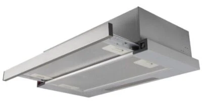 PKM Flachschirmhaube KHU-60EB 60cm Dunstabzugshaube ausziehbar Edelstahlblende