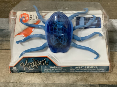 Hexbug KRAKEN - 8 legged Blue Creepy Crawler Creature   Distressed Box  