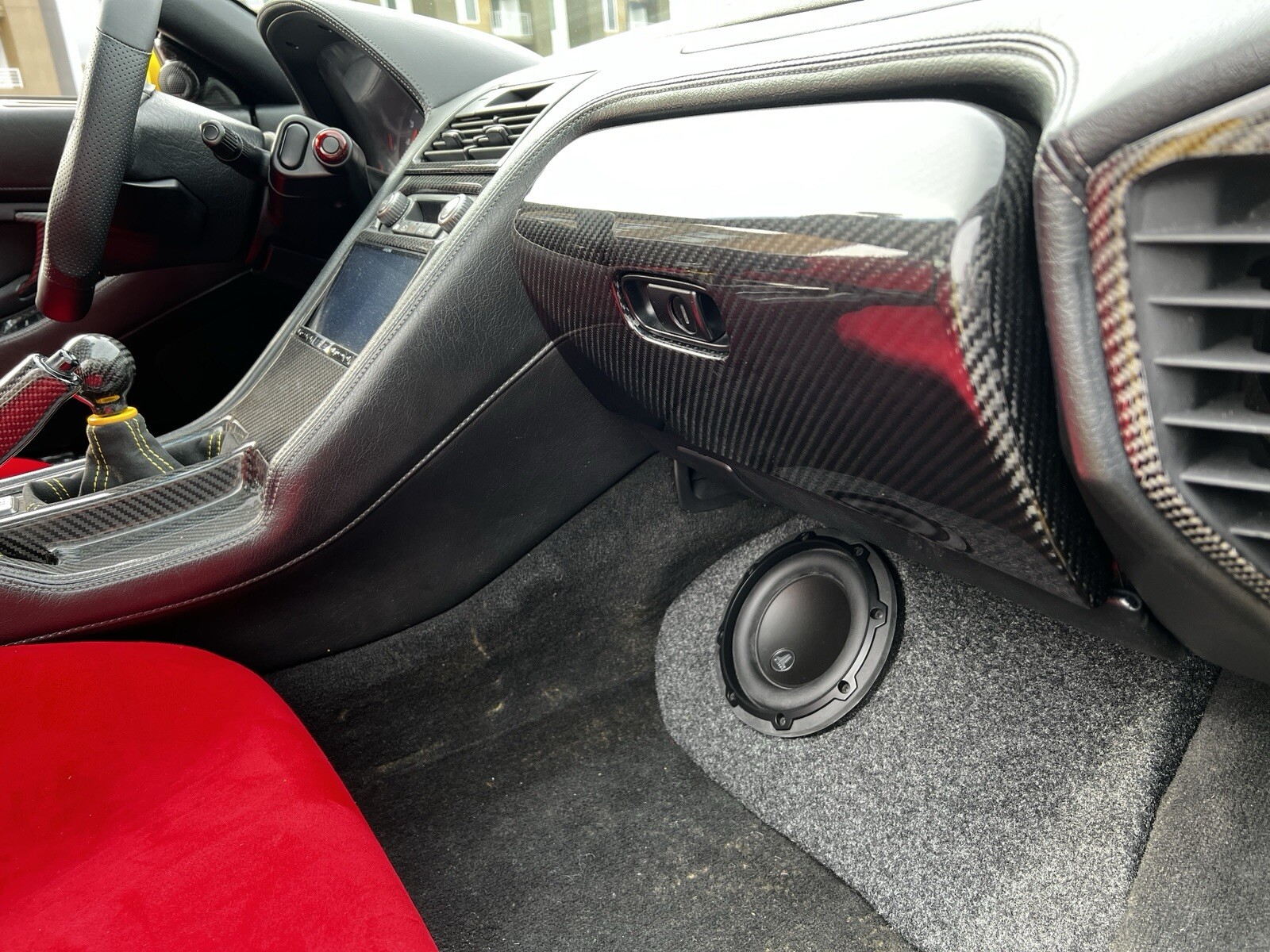 Honda Acura NSX Carbon Fiber Large Inside Door Vents (pair)