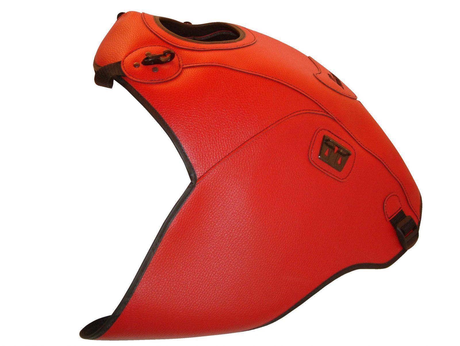 Tapis de reservoir Suzuki Vstrom DL 650 02-11 Top Sellerie essence rouge noir