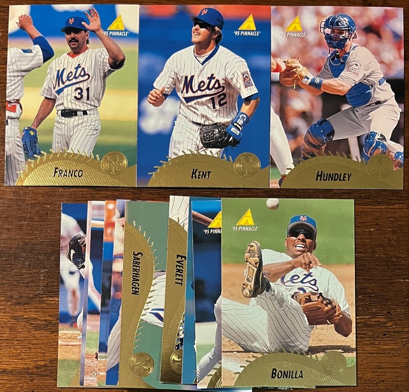 1995 Pinnacle New York Mets Team Set