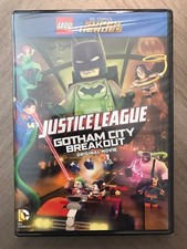 LEGO DC Comics Justice League Gotham City Breakout Movie DVD New Sealed