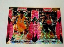2019-20 PANINI PRIZM RC MT JA  MORANT PINK PULSAR 2 DIF #2 #65 DRAFT 
