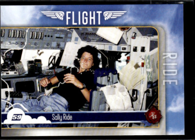 2023 Historic Autograph's Flight Card #59 Sally Ride Astronaut
