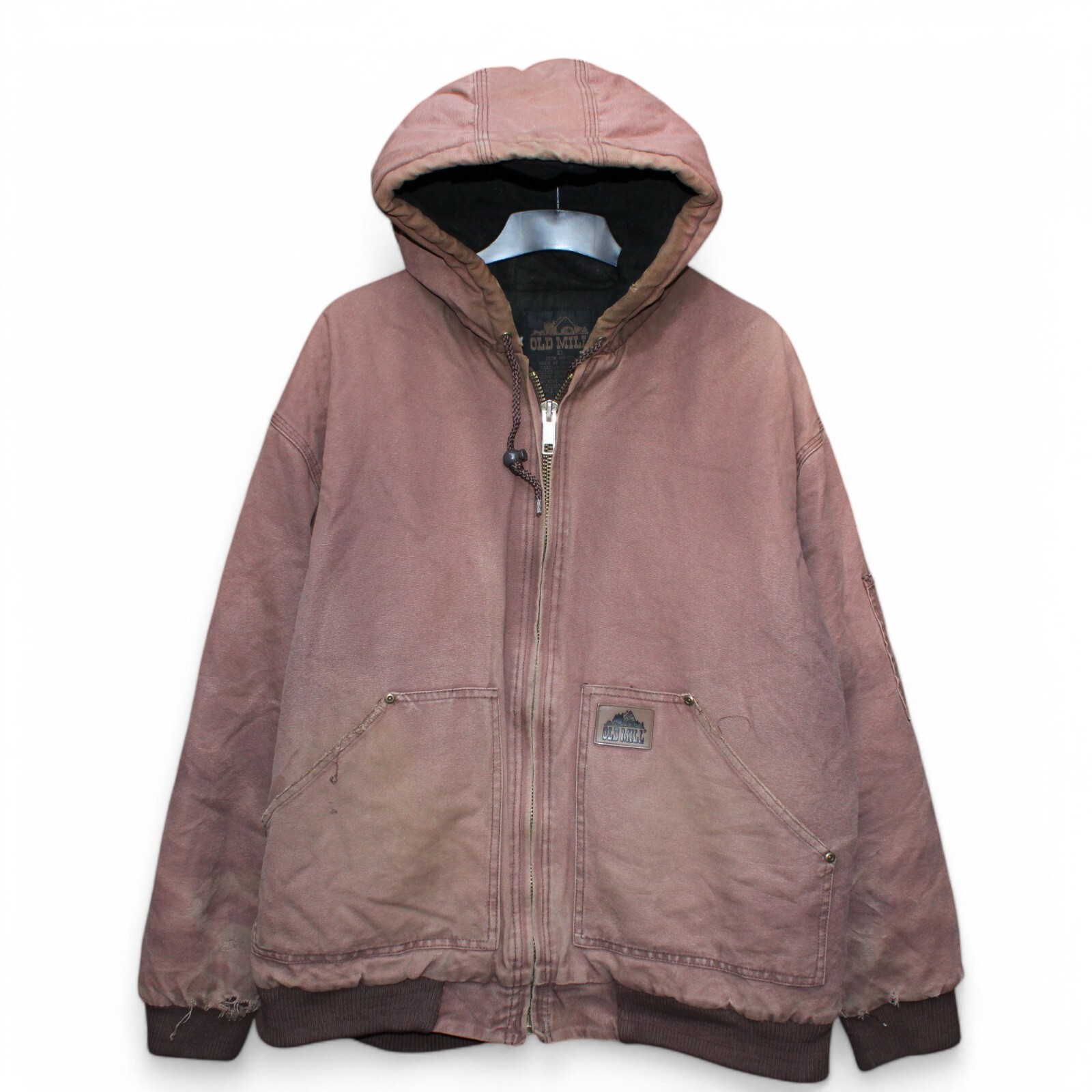 Old Mill Canvas Jacket Mens Relaxed XL Lined Duck Chore Barn Work Coat Heavy