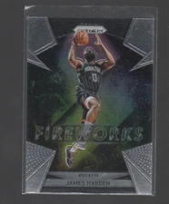 JAMES HARDEN  2018-19 PANINI PRIZM FIREWORKS CARD #5