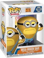 "Despicable Me 4 Mega Minion Dave 3,75\" Pop Vinyl Figur Funko 1553"