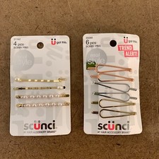 Scunci Women's Multicolor 10 Piece Bobby Pin Set NWT