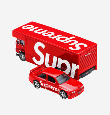 Hot Wheels x Supreme Fleet Flyer + 1992 BMW M3 Red - 19SS Hot Wheels x Supreme Fleet Flyer + 1992 BMW M3 Red - 19SS