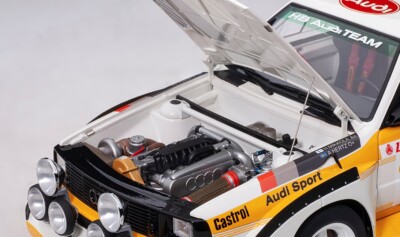88602 AUTOart 1:18 Audi Sport Quattro S1 WRC '86 #6 Mikkola