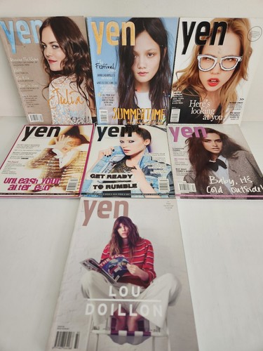 8x YEN Magazines Issues 49,47,39,42,43,45 & Festival Bulk Bundle Magazines