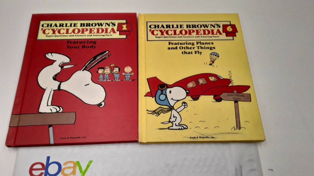 Charlie Brown's Cyclopedia 1980.1990年代 Vintage 1980 Charlie Brown's Cyclopedia Volume 1- 6 | eBay