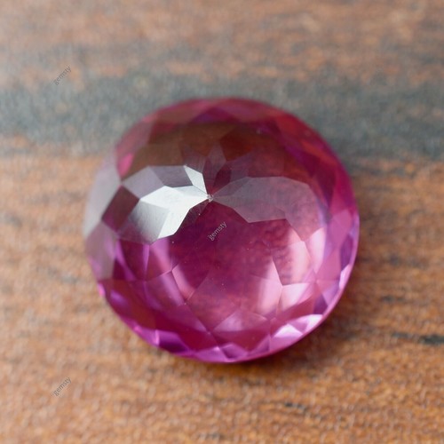 Loose PINK Ceylon Sapphire NATURAL Gemstone 15.95 Ct Round Cut AAA+ CERTIFIED - 第 5/12 張圖片