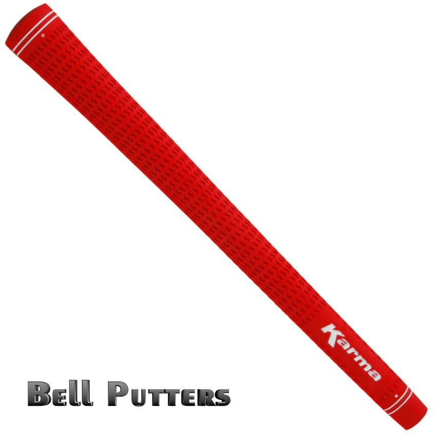 Nine (9) Karma Red Velvet Velour Standard Swing Golf GripsMens/Men's