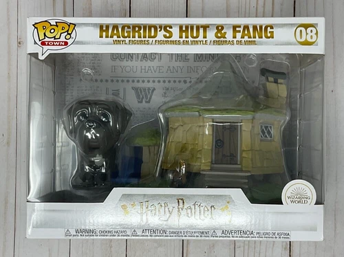 Funko Pop! Town: Harry Potter - Hagrid's Hut with Fang #08 Vinyl Figure D04