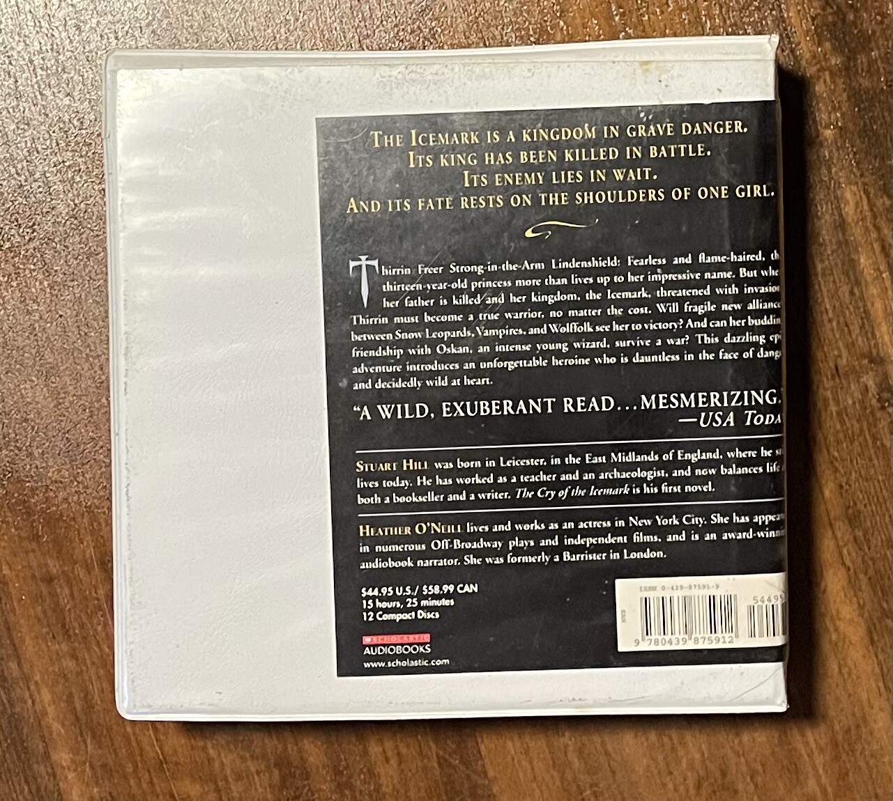 The Cry of the Icemark by Stuart Hill (2006, CD Audio, Audiobook ...