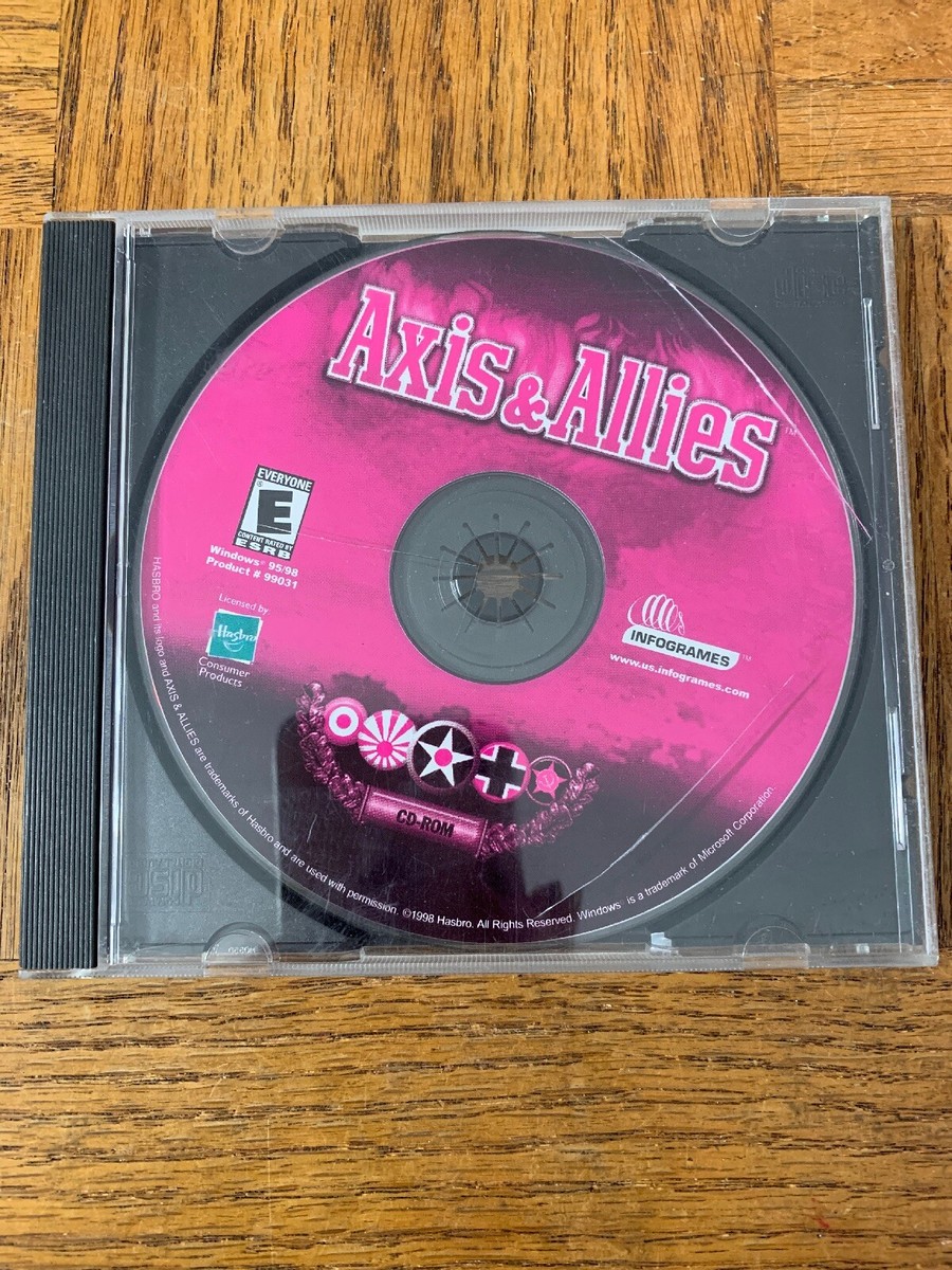 Axis And Allies CD Rom Game | eBay