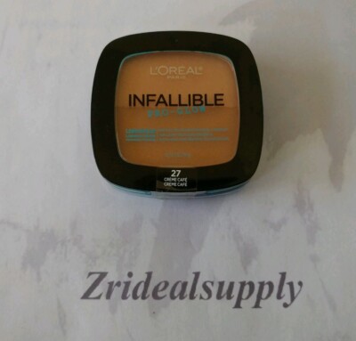 L'OREAL INFALLIBLE PRO GLOW LONGWEAR POWDER 27 CREME CAFE