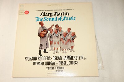 THE SOUND OF MUSIC - Mary Martin - KOL-5450 LP Vinyl Record NM