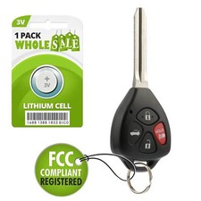 Replacement For 2008 2009 2010 Toyota Corolla Keyless Entry Key Fob Remote