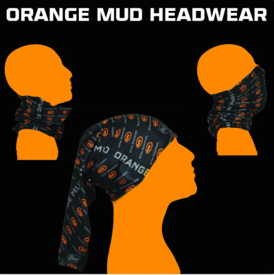 Orange Mud Multifunktionale Kopfbedeckung Gesichtsbedeckung Laufen Gehen Radfahren Outdoor